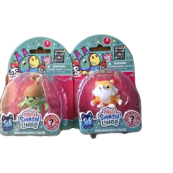 Piñata Smashlings Series 1 Smashlings PACK Lot OF 2 NEW - Picture 1 of 3
